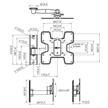 PFW 2030 Support mural pour écran orientable et inclinable | Bild 2