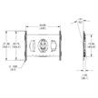 PFW 6850 Support mural pour écran orientable et inclinable | Bild 2