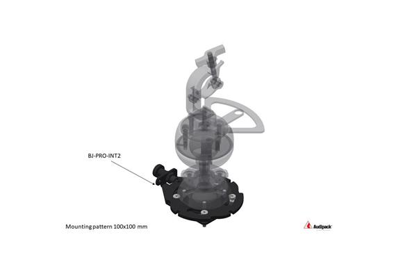Plaque de montage BJ-PRO Quick release 100 x 100mm