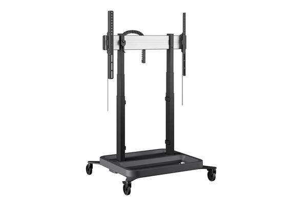 RISE 5208 Trolley avec système d'élévation de l'écran motorisé 80 mm/s noir