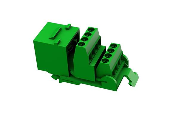 RJ45 8-pol Keystone vert