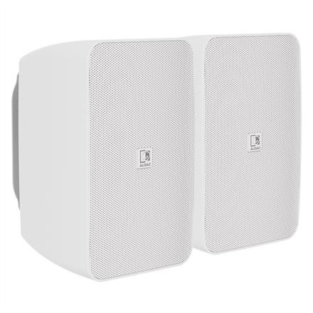 Set d’enceintes actives AUDAC 2 × 40 W blanc