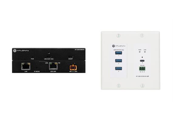 Set d’extension USB 3.2 avec transmetteur mural, format US