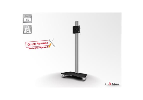 Support à roulettes L&S 5 Blocage rapide 1800mm jusqu'à 65"