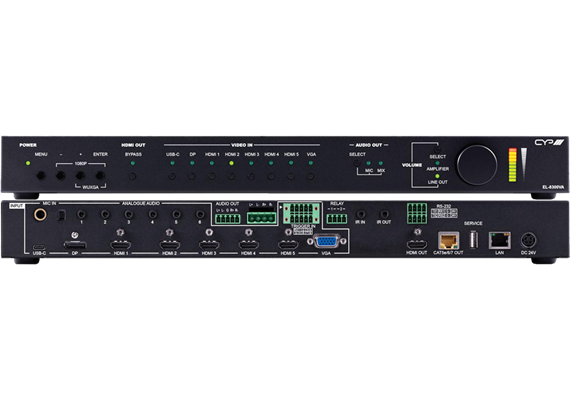 Switch de présentation 4K HDBaseT - HDMI / VGA / DP / USB-C