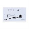 Transmetteur HDMI/VGA HDBaseT 4K encastrable au mur, format EU