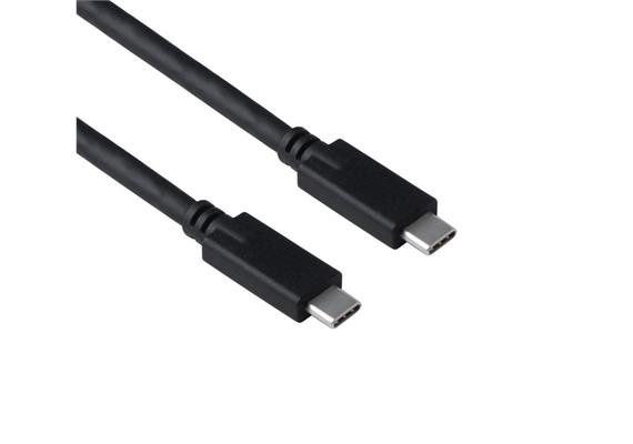 USB-C (m) - USB-C(m), noir, 4K, 2.0m