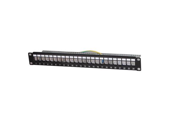 24volte patchpanel Keystone19"