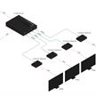 4K/HDR HDMI 2.0b HDBaseT HDMI 1 X 4 Extended Distance Distribution Amplifier | Bild 3
