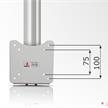 base di montaggio per supporto a soffitto VESA 75, 100 mm | Bild 4