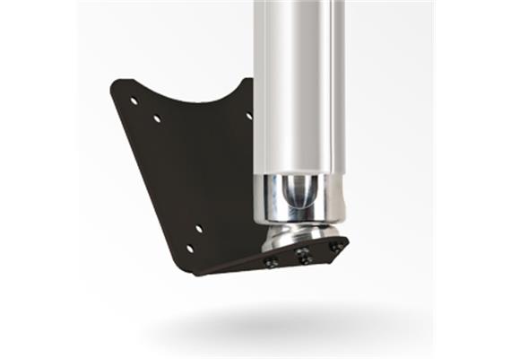 base di montaggio per supporto a soffitto VESA 75, 100 mm