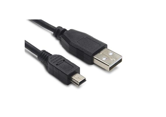 Cavo USB 2.0 A (m) - miniUSB (m), 2.0m