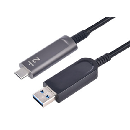 Cavo USB 3.1 A (m) - USB-C (m) ottico, 15m