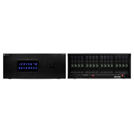 Commutatore a matrice HDMI/HDBaseT 16x16 (4K/HDR) con matrice audio