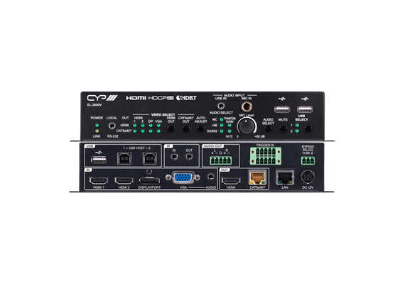 Commutatore di presentazione HDBaseT - HDMI / VGA / DP / USB