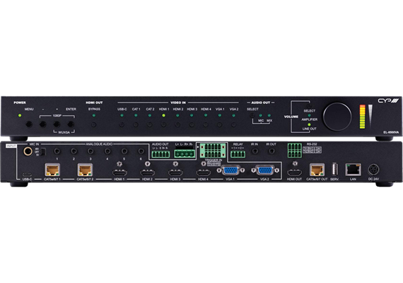 Commutatore per presentazioni 4K HDBaseT - HDMI / VGA / USB-C