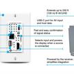 Commutatore/trasmettitore AV 2×1, HDBaseT, USB-C/HDMI, 4K60, hub USB | Bild 2