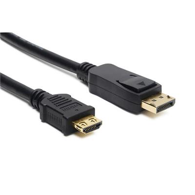 DisplayPort (m) - HDMI (m), nero, 4K, 3.0m
