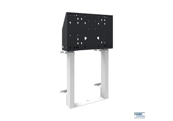 Elevatore a parete a pavimento XXL/86"/120 kg/altezza regolabile 870 mm/bianco