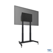 Elevatore di display mobile su ruote, 86", 120 kg, 660mm aggiustamento dell'altezza, nero | Bild 3