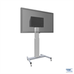 Elevatore di display mobile XL su ruote, 86"/120 kg/ 600mm aggiust. dell'altezza/arg/allu | Bild 3