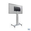 Elevatore di display mobile XL su ruote, 86"/120 kg/ 600mm aggiust. dell'altezza/arg/allu | Bild 4