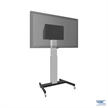 Elevatore di display mobile XL su ruote, 86"/120 kg/ 600mm aggiust. dell'altezza/nero/allu | Bild 3