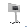 Elevatore di display mobile XL su ruote, 86"/120 kg/ 600mm aggiust. dell'altezza/nero/allu | Bild 4