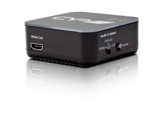 Embedder audio HDMI con ripetitore integrato