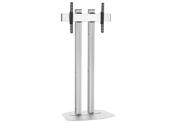 FD2084S Supporto da pavimento silver