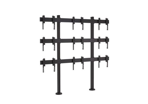 FMVW3347 Videowall Bodenständer, Bodenmontage 3x3