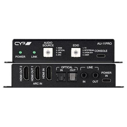 Full 4K HDMI Audio Embedder/De-embedder con ARC