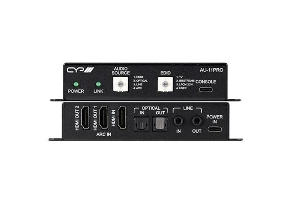 Full 4K HDMI Audio Embedder/De-embedder con ARC