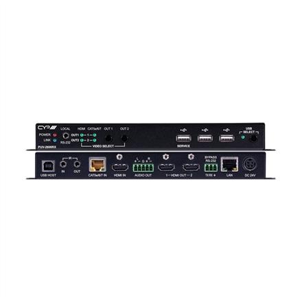 HDBaseT 2.0 - HDMI / Bi-Dirc. USB - Ricevitore - 5-Play - 100 m
