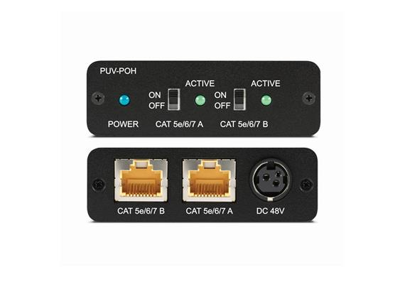 HDBaseT PoH-Injector (48V PoE)