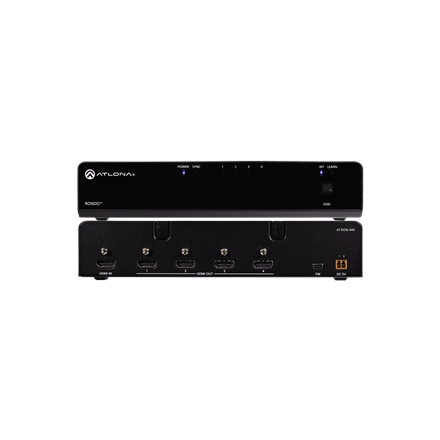 HDMI amplificatore di distribuzione a 4 uscite (4K/HDR)