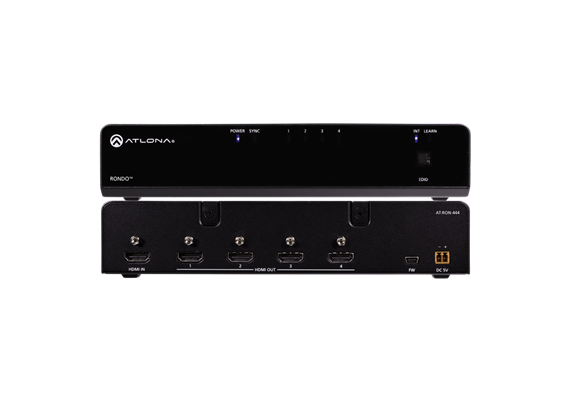 HDMI amplificatore di distribuzione a 4 uscite (4K/HDR)