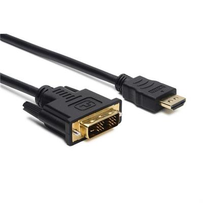 HDMI (m) - DVI-D (m), nero, 1080p, 1.5m