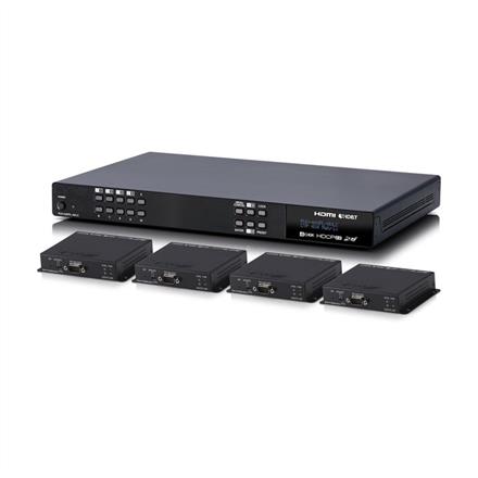 Matrice 2x HDMI 4x4 - HDBaseT - Kit, Lite 60 m, AVLC