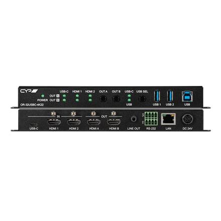 Matrice UHD+ con hub Ethernet USB