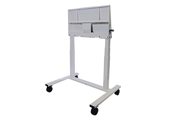 Mobiler Displaylift Lock auf Rollen SMART