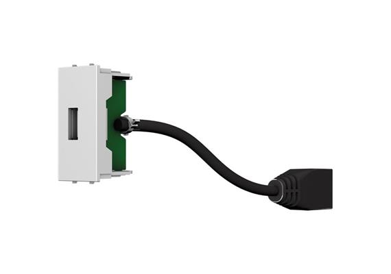 Modulo USB A-B F/F con cavo da 200 mm