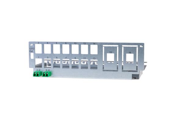 Patchpanel CECOFLEX 9.7“, 2xLC Duplex