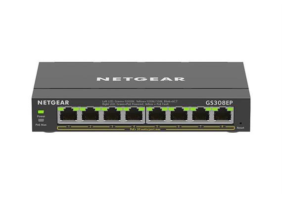 PoE+ Switch GS308EP-100PES 8 Port
