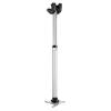 PPC 1555 Supporto a soffitto per proiettore regolabile argento