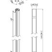PUC 2415S Profilo di sospensione a soffitto argento | Bild 3