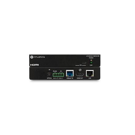 Ricevitore Atlona 4K HDR con IR, RS-232, Ethernet, PoE.