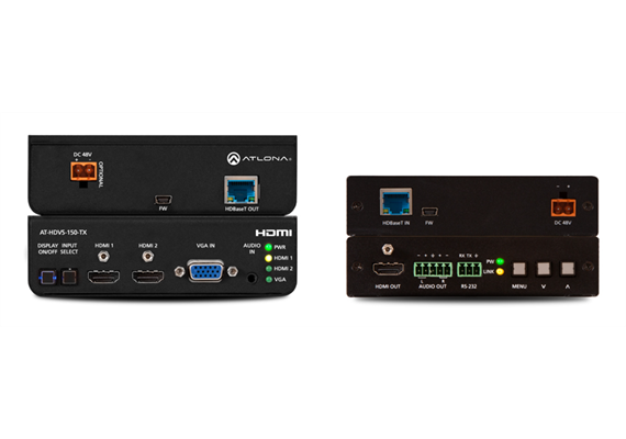 Scaler video HD a tre ingressi per segnali HDMI e VGA