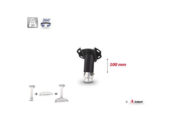 Set di tubi universali 100mm nero