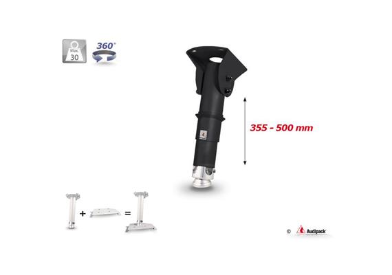 Set di tubi universali 355-500mm nero